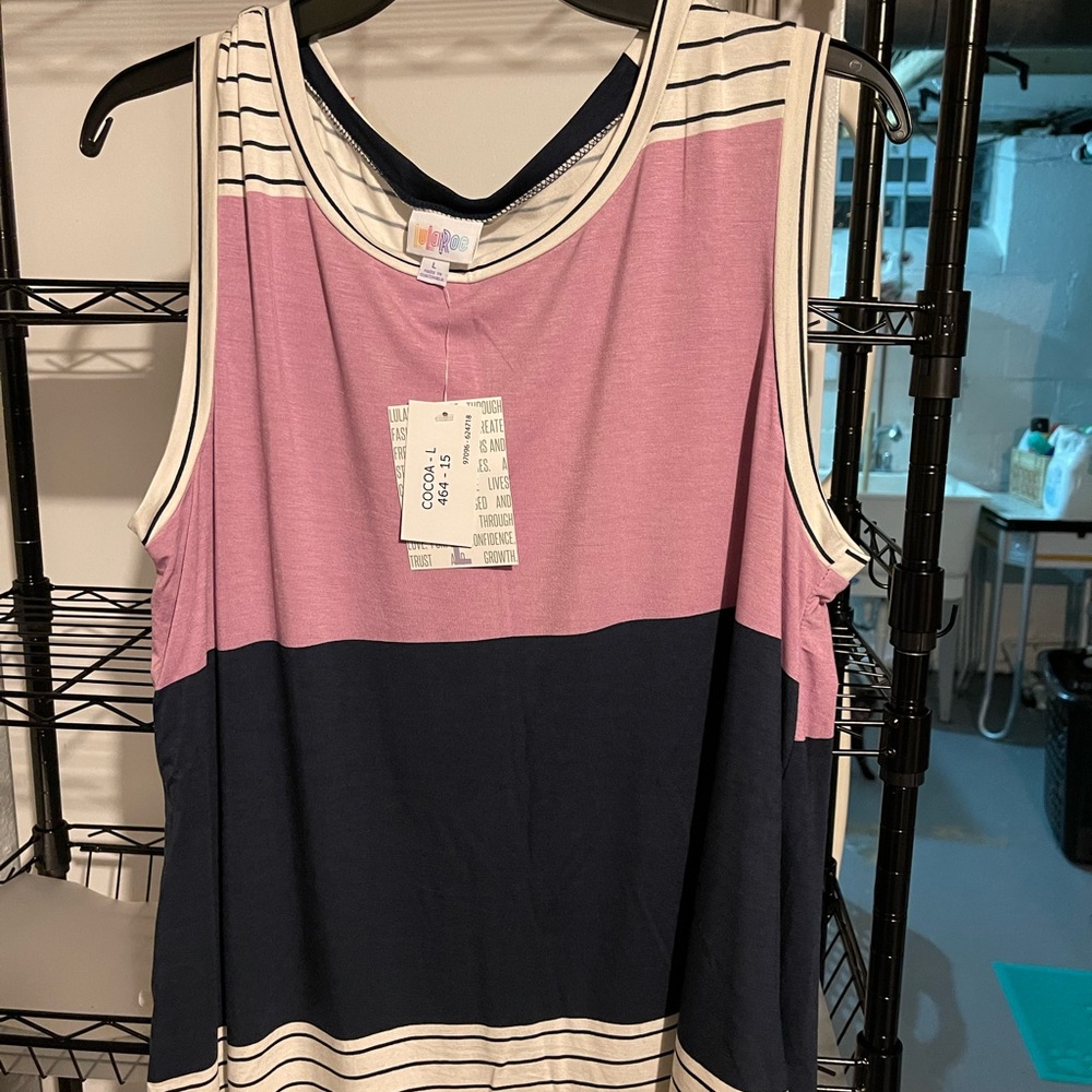 Brand new size L Lularoe cocoa tank top